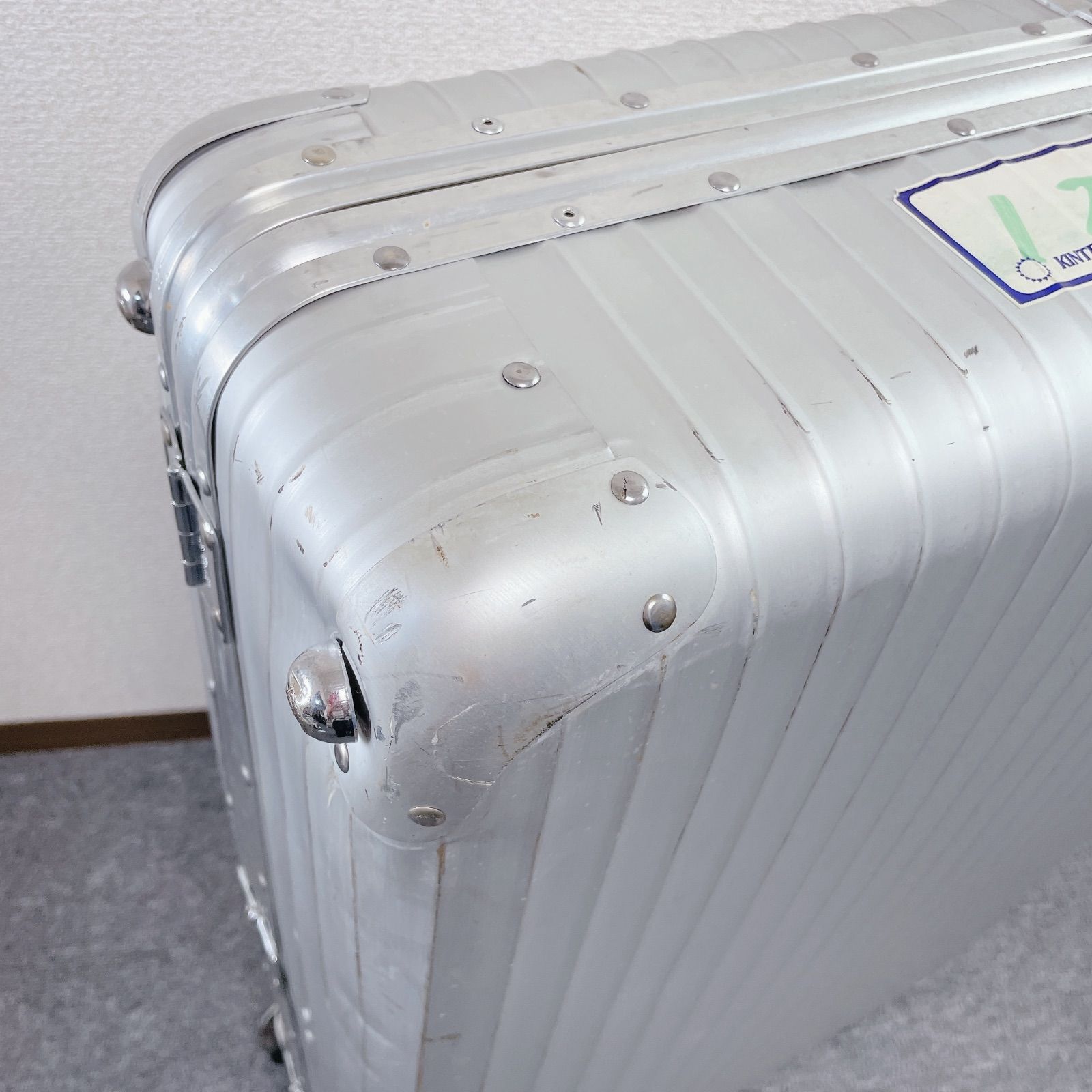 RIMOWA TOPAS プルタブハンドル 2輪 アルミスーツケース 82L