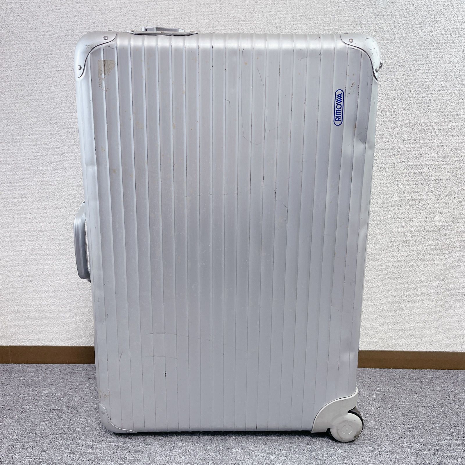 RIMOWA TOPAS プルタブハンドル 2輪 アルミスーツケース 82L