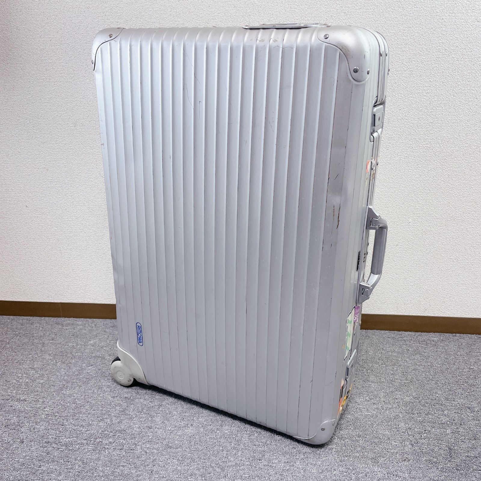 RIMOWA TOPAS プルタブハンドル 2輪 アルミスーツケース 82L