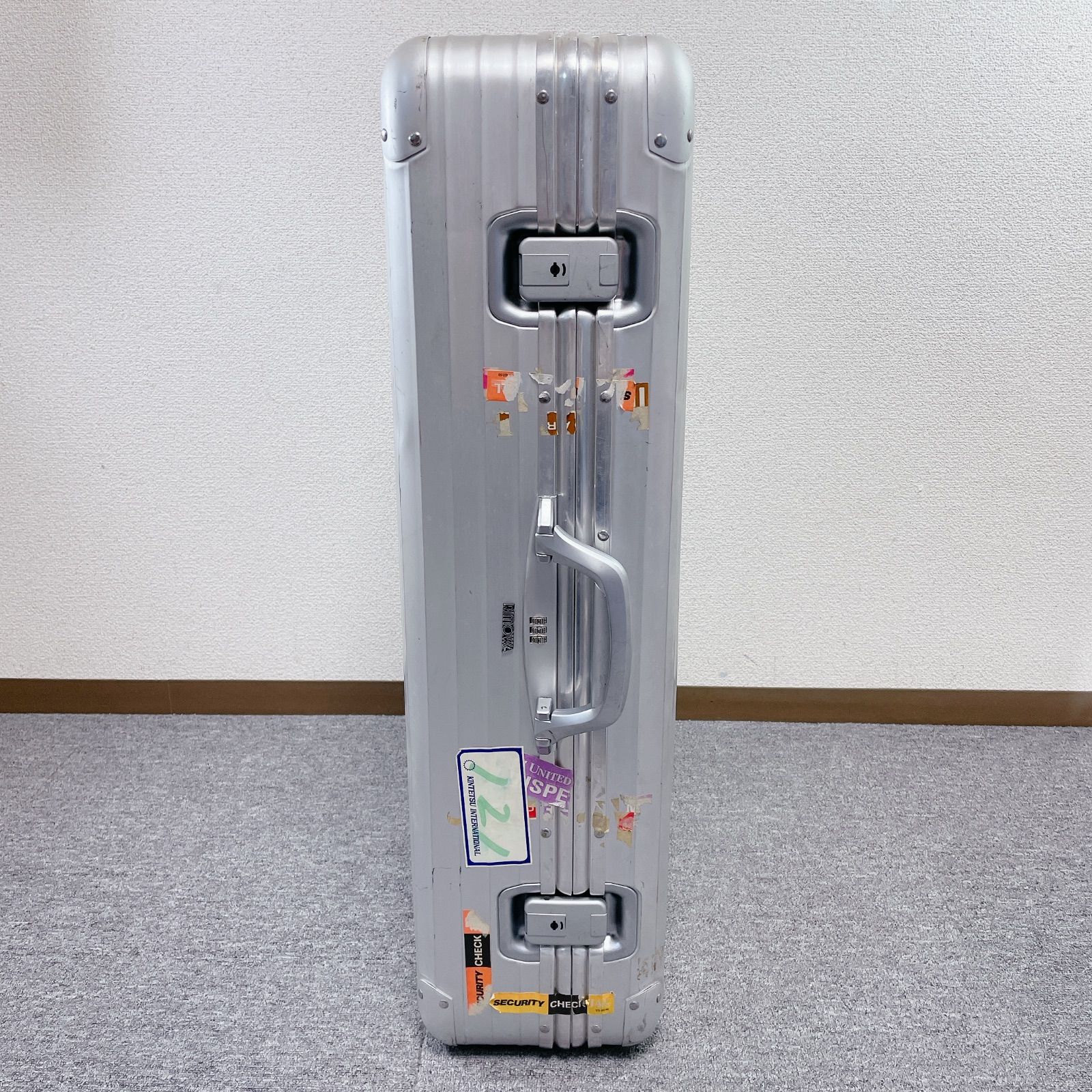 RIMOWA TOPAS プルタブハンドル 2輪 アルミスーツケース 82L