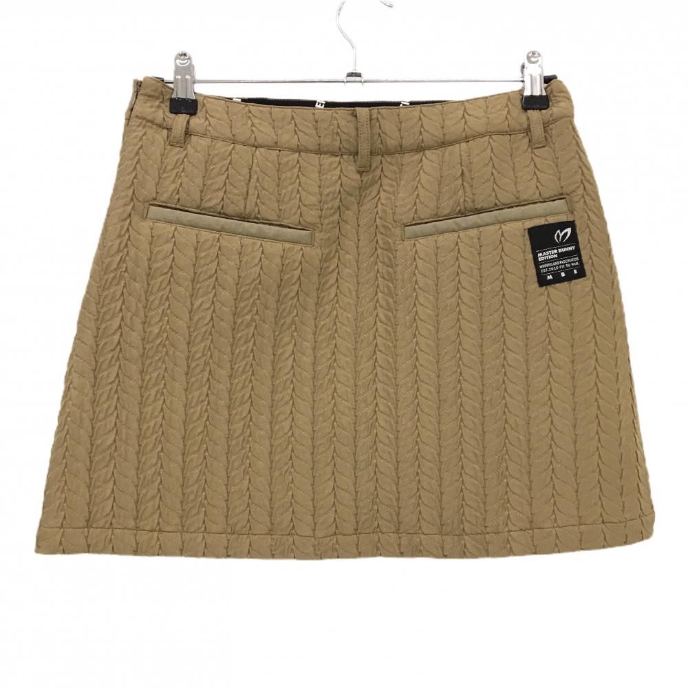 美品】マスターバニー スカート ブラウン 凹凸生地 レディース 1(M