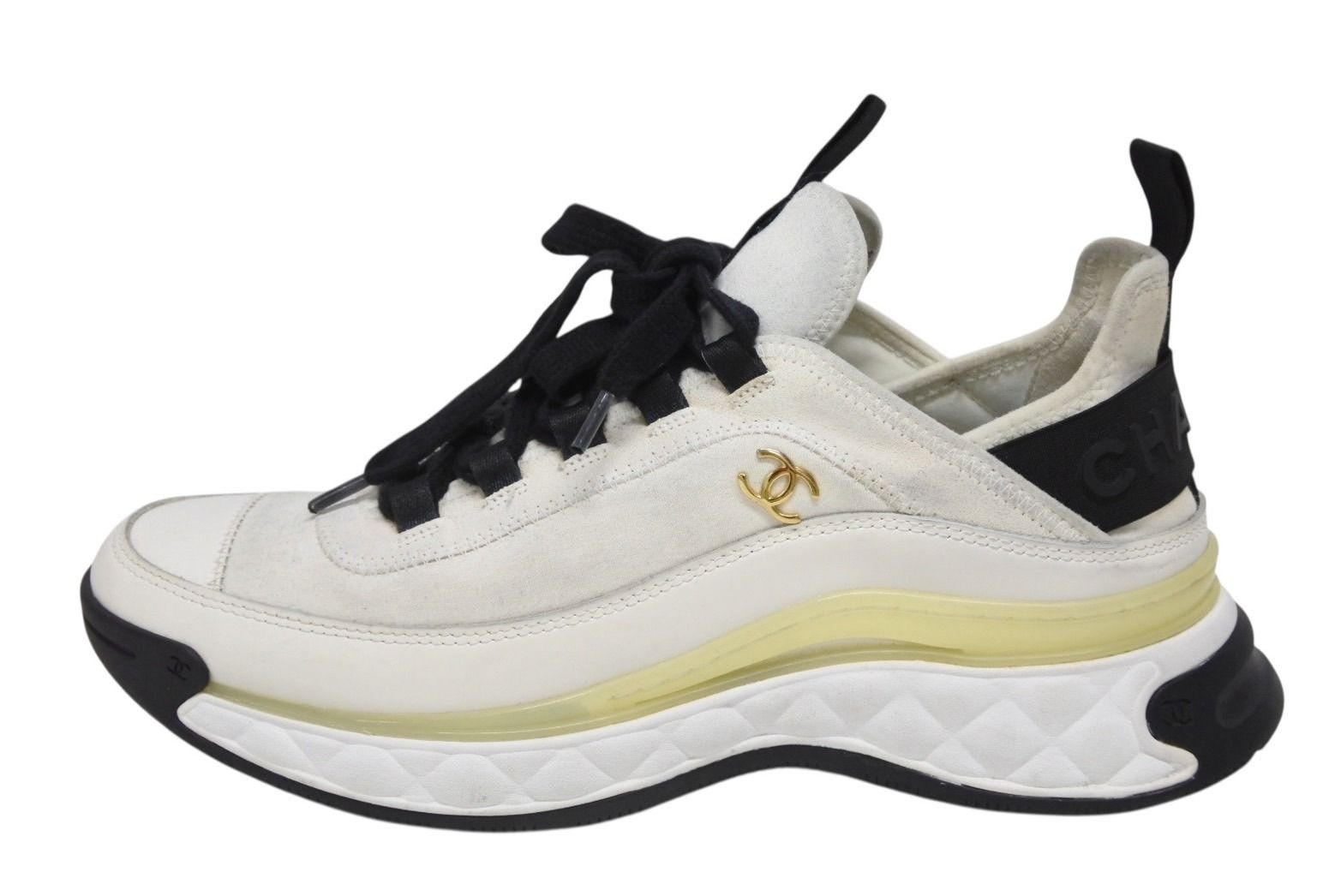 CHANEL シャネル ローカットスニーカー G35617 定価98019円 ミックス