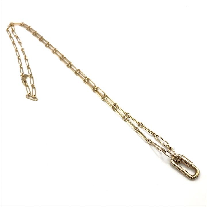 超美品 Hermes エルメス キュリオジテ ロング ネックレス Curiosite