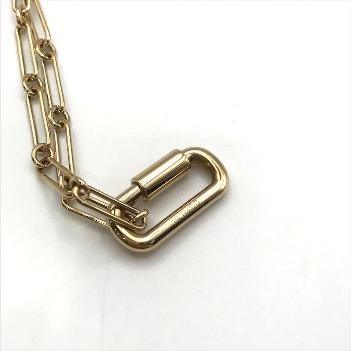 超美品 Hermes エルメス キュリオジテ ロング ネックレス Curiosite