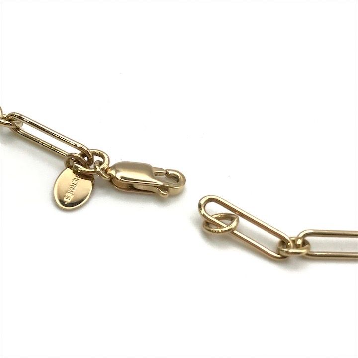 超美品 Hermes エルメス キュリオジテ ロング ネックレス Curiosite