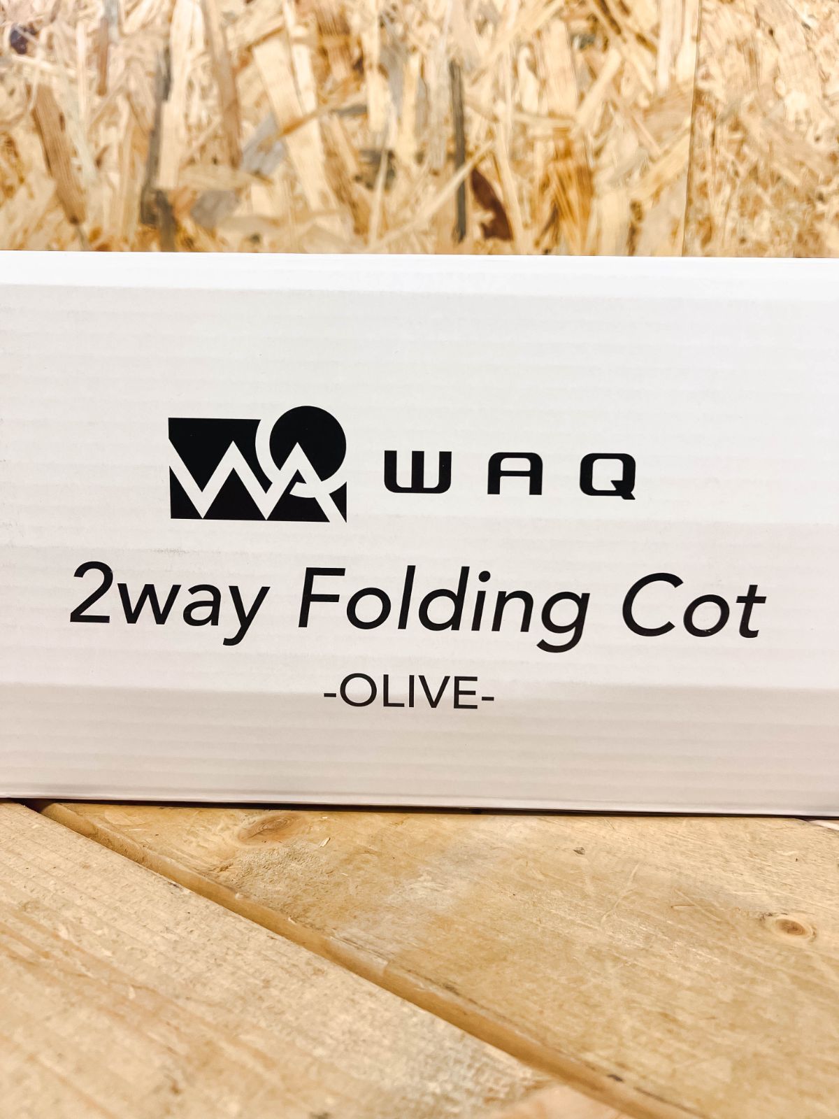 WAQワック 2 way F ing cot-OLIVE