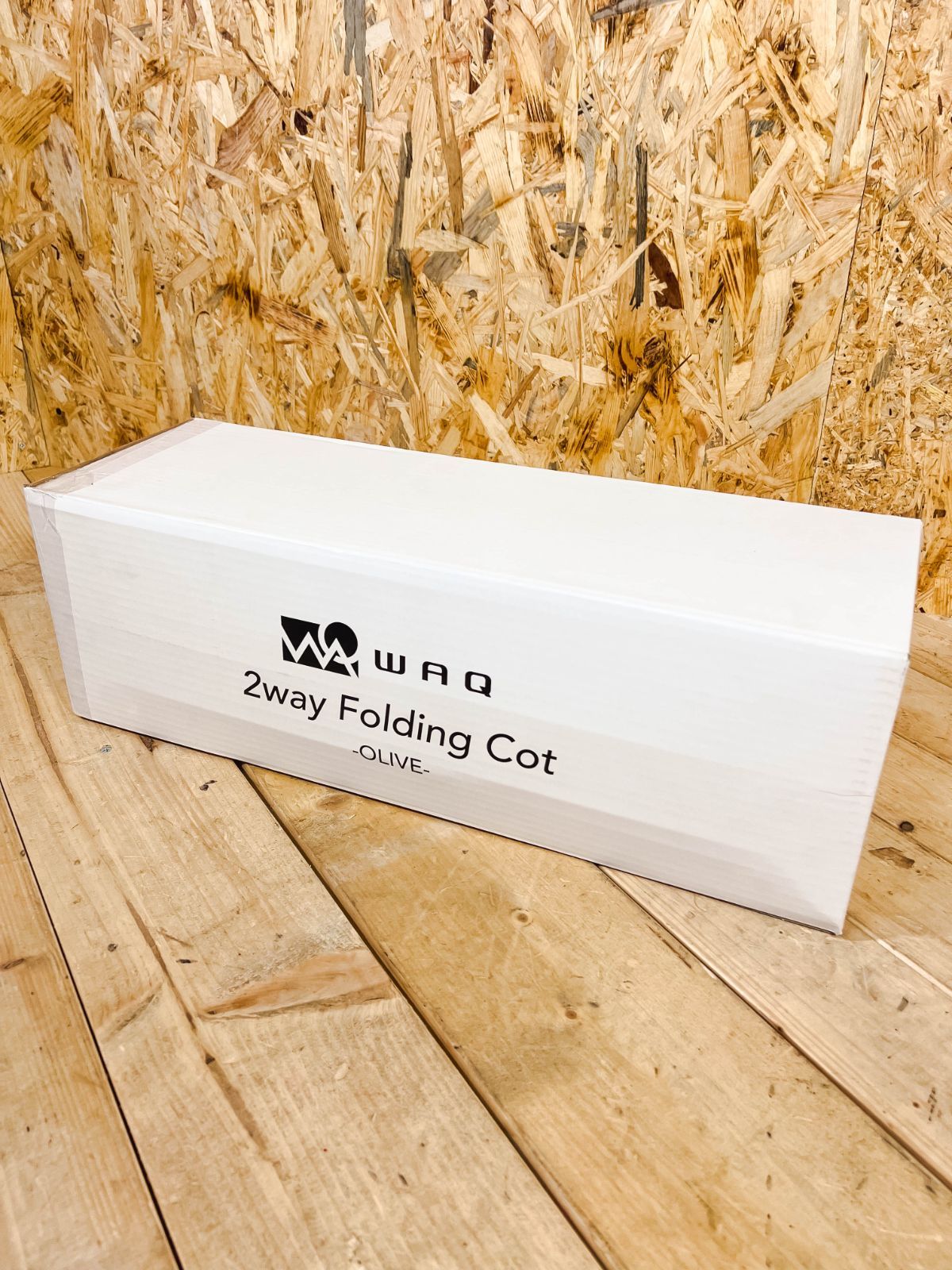 WAQワック 2 way F ing cot OLIVE