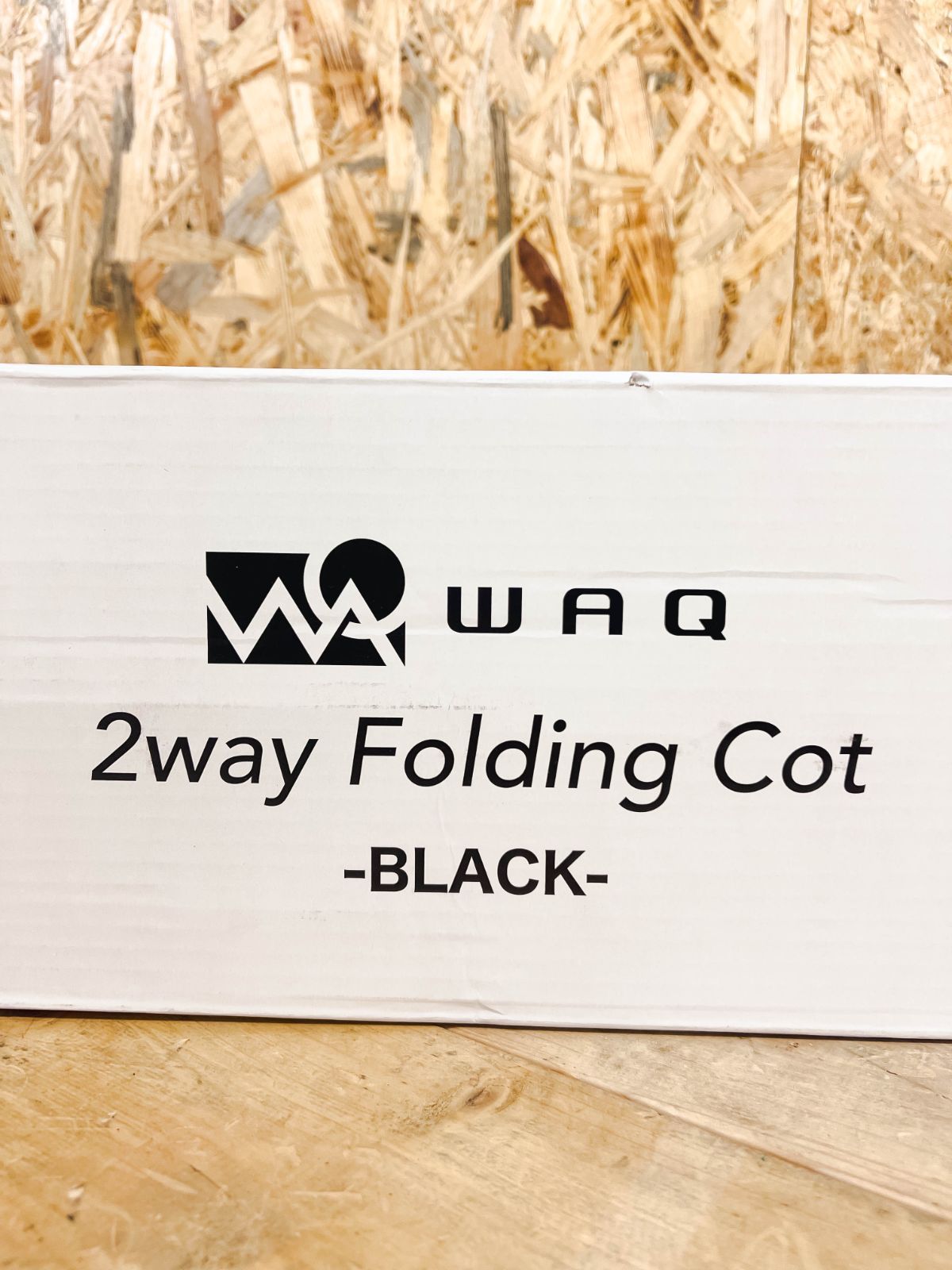 WAQワック 2 way F ing cot-BLACK