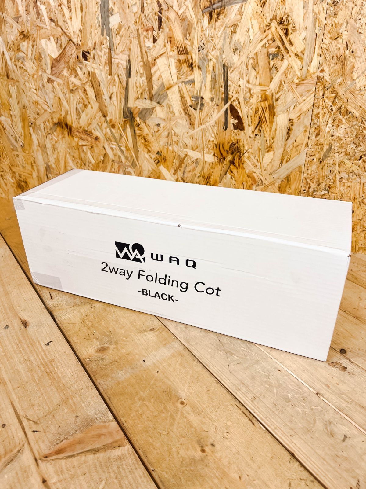 WAQワック 2 way F ing cot BLACK