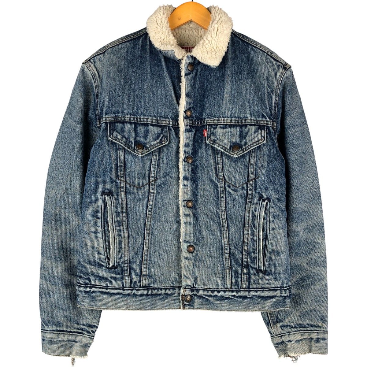 古着 80年代 リーバイス Levi's デニムボアジャケット USA製 メンズM相当 ヴィンテージ/eaa597804