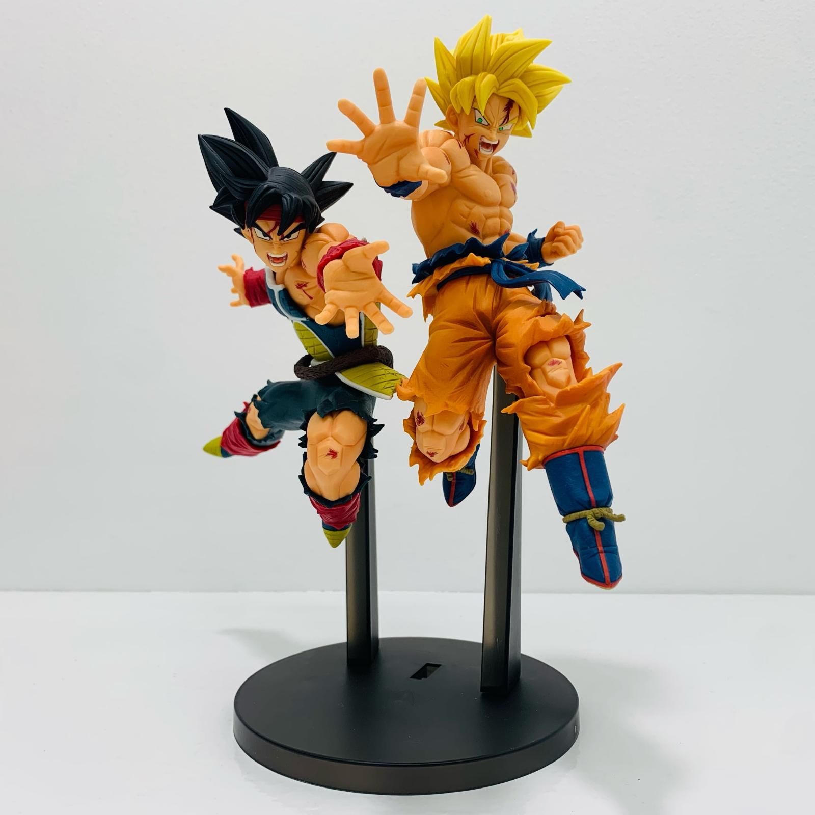 飾磨店】 中古 バーダック＆孫悟空「ドラゴンボール超」とよたろうが