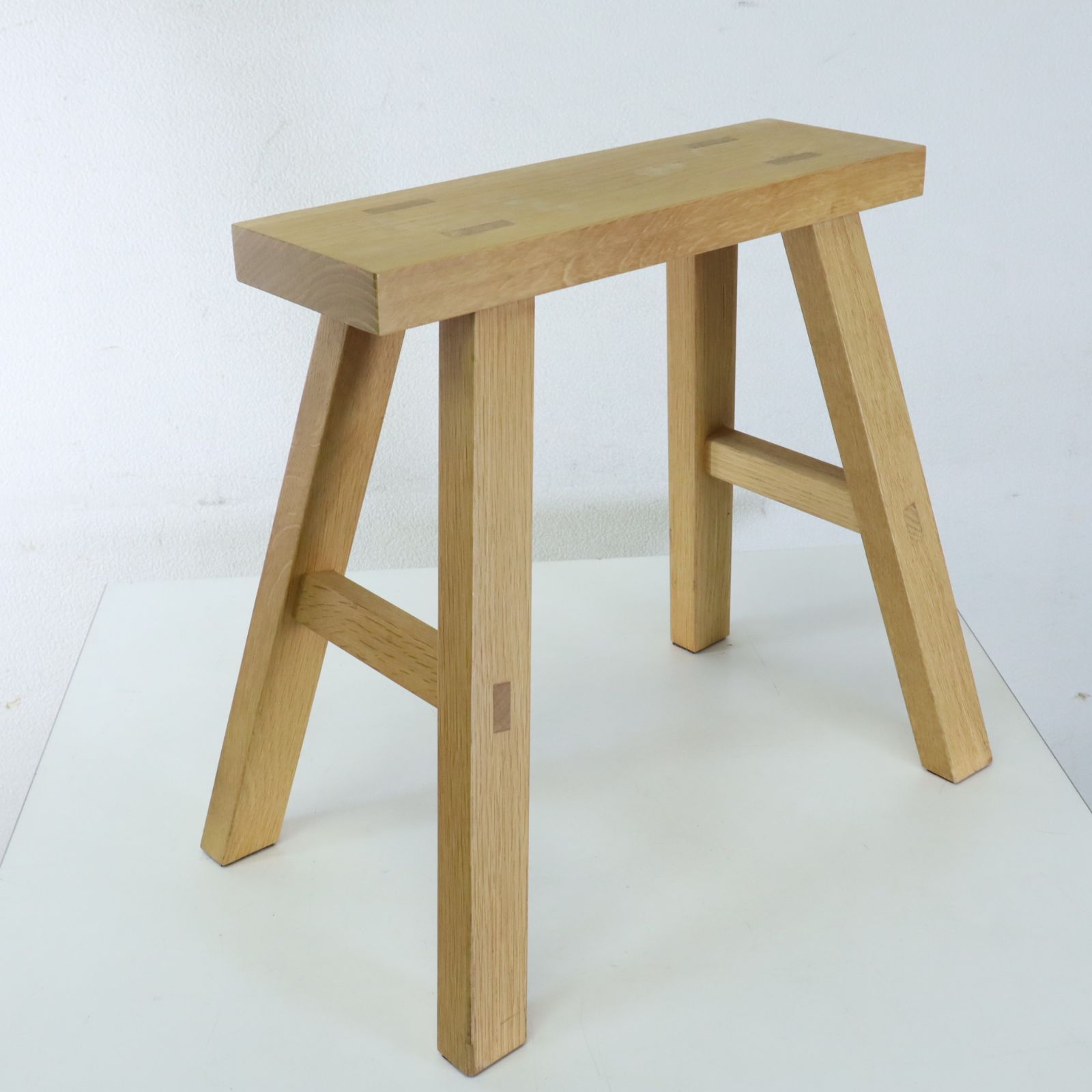 無印良品 MUJI 木製ベンチ 小 48.5×30×44cm コンパクトサイズ 汎用性が