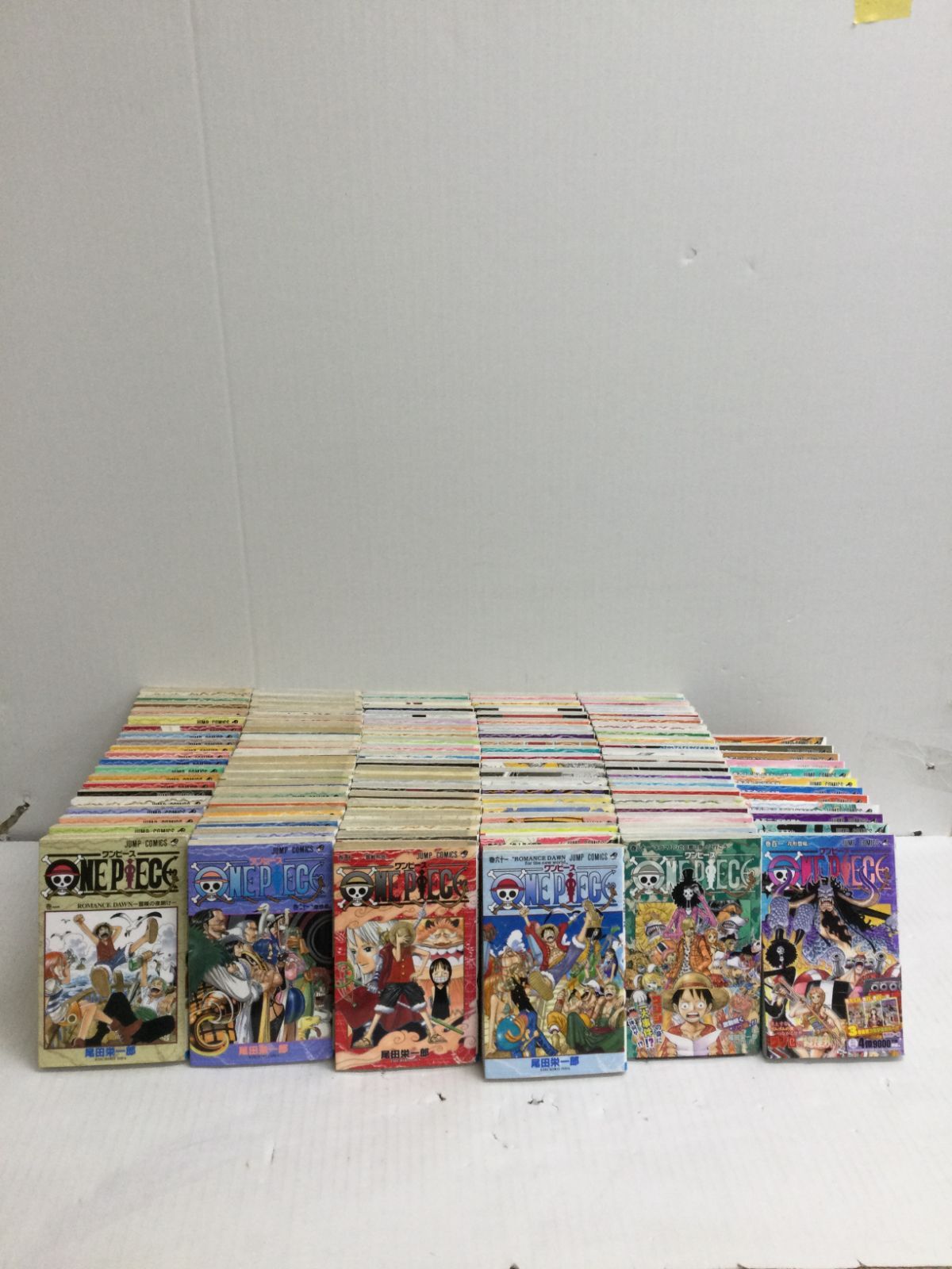 Y005[12]Y3506(セットコミック) ワンピース 1～112巻セット やや傷や