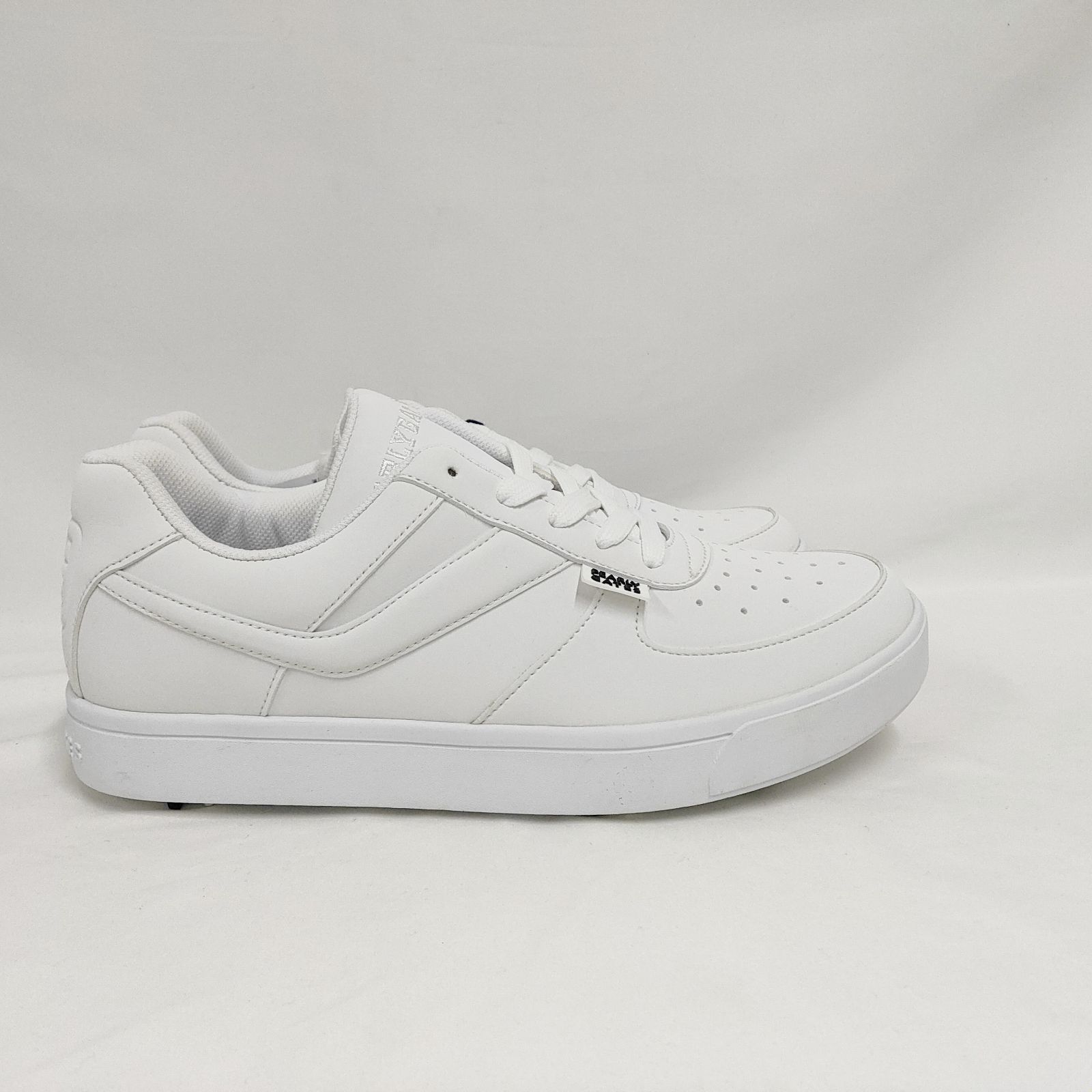 新品 未使用 パーリーゲイツ ローカット ゴルフシューズ ホワイト 26cm