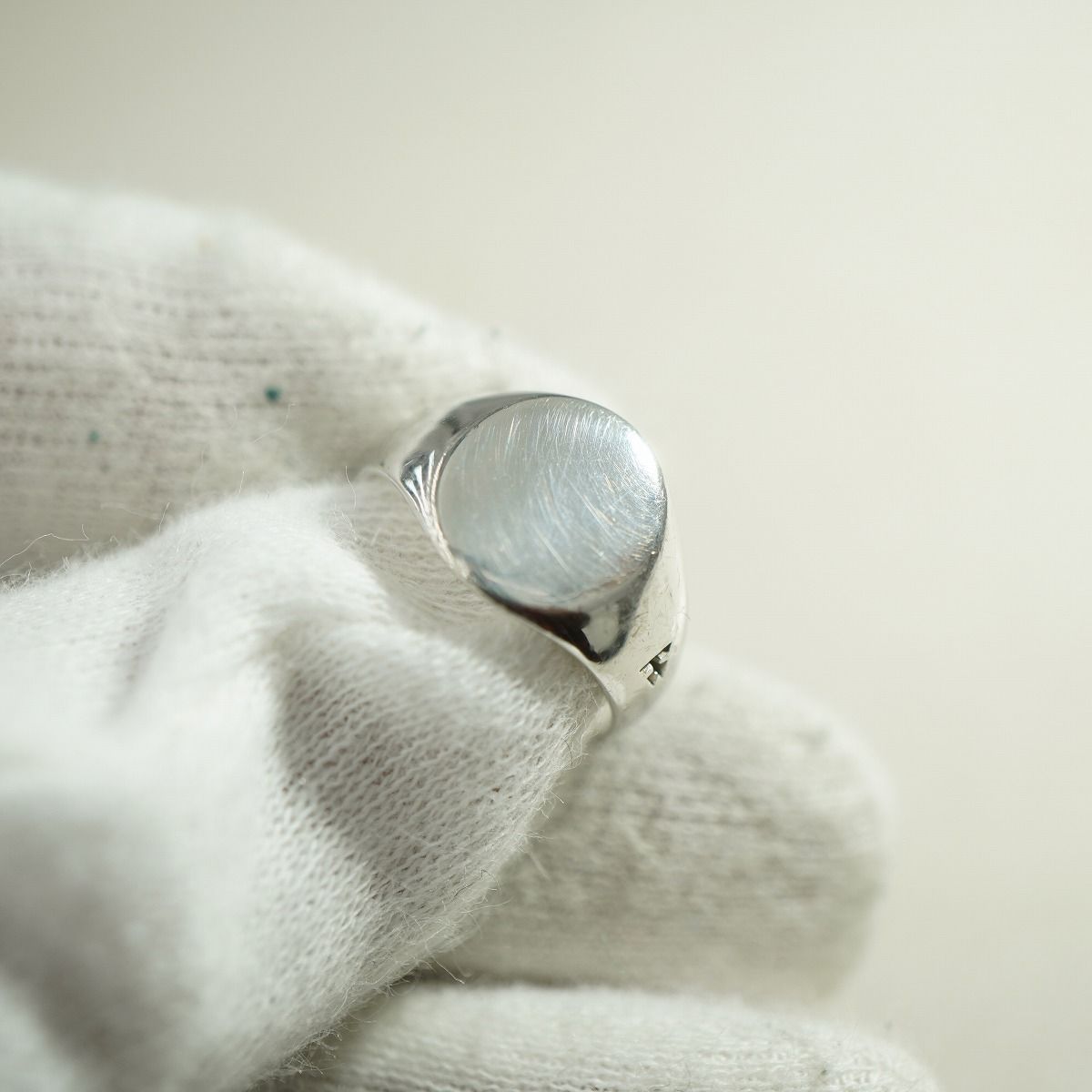 定番 TOM WOOD トムウッド Mini Signet Oval ミニ シグネット リング