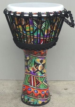 ＰＶＣ製ジャンベ ジェンベ １０インチモデル Ａ ～ファイバーヘッド～ ロープチューン