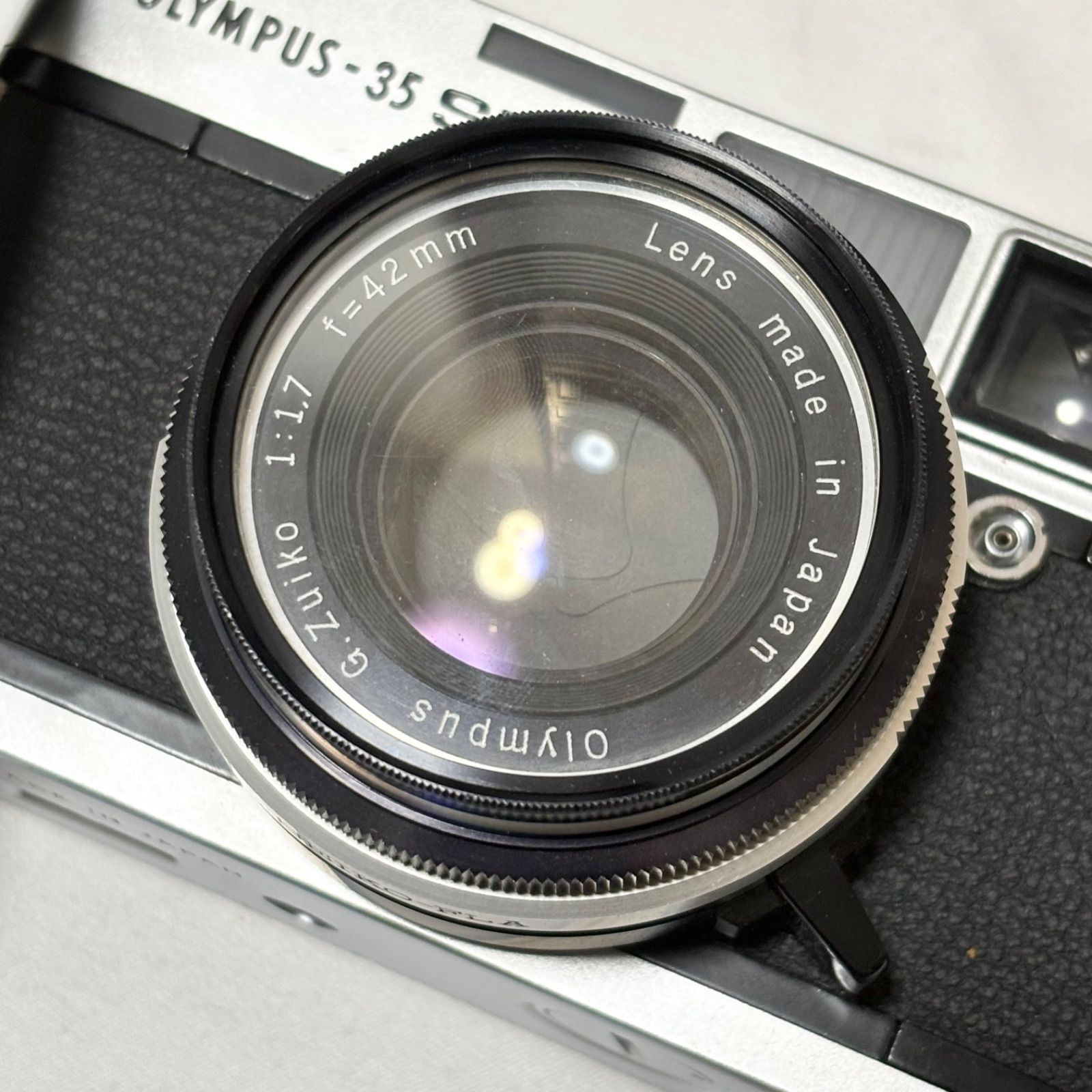 送料無料】OLYMPUS/オリンパス/35SP/フィルムカメラ/シルバー×ブラック