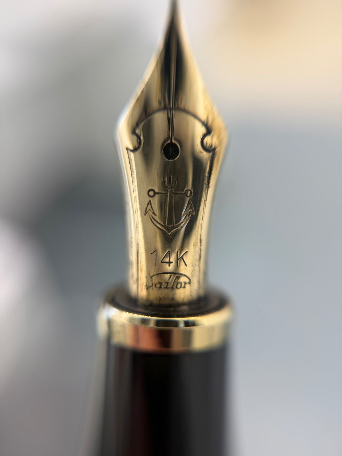 E【中古】Sailor セーラー 万年筆 SAILOR FOUNDED 1911 14k 刻印