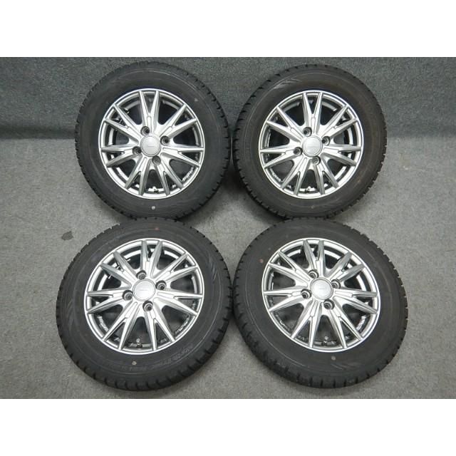 本州四国 weds製アルミホイール付 溝あり 155 65 R 13 4 00 B PCD 100 45 JWL Tマーク付 軽自動車 3530