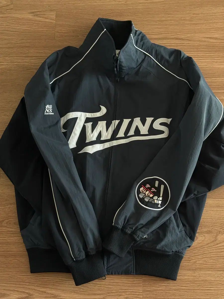LGツインズ BDNS ダグアウト ジャケット ネイビー