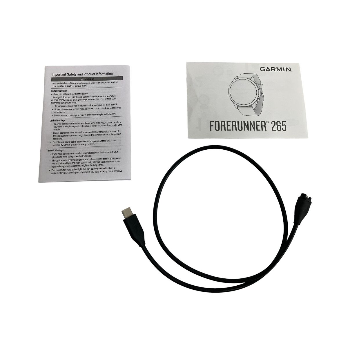 GARMIN ForeAthlete 265 S フォアアスリート265 スマートウォッチ ランニングウォッチ GPS