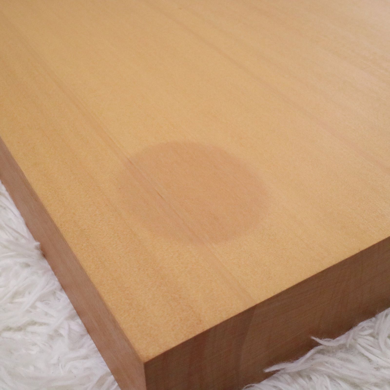 卓上 碁盤 天然木 ハギ盤 二寸 継 碁石付 トランプゲーム 囲碁 