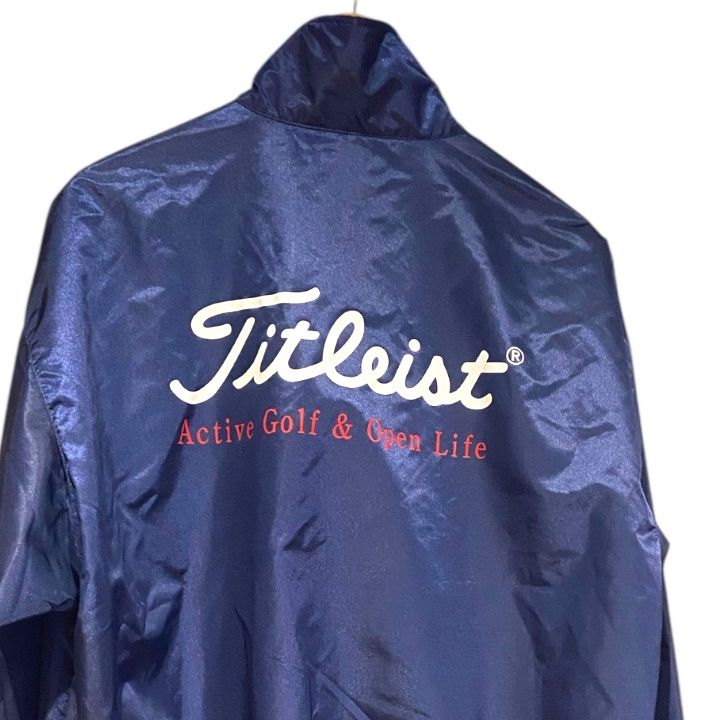 Titleist タイトリスト ロゴプリント ナイロン 100%ジャケット size L