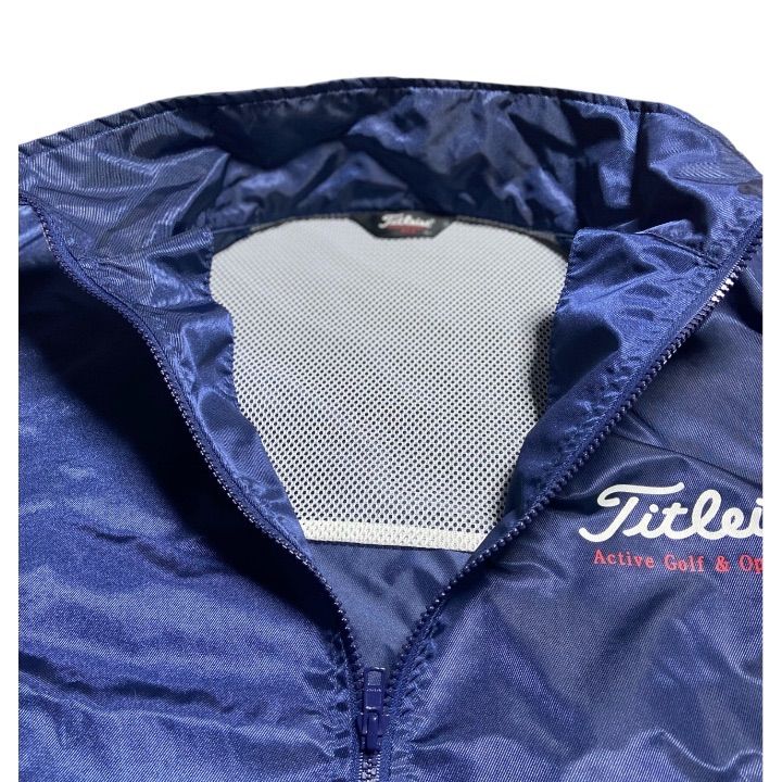 Titleist タイトリスト ロゴプリント ナイロン 100%ジャケット size L