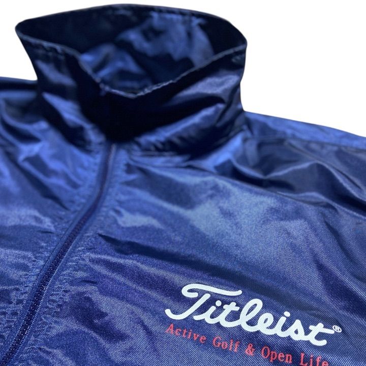 Titleist タイトリスト ロゴプリント ナイロン 100%ジャケット size L