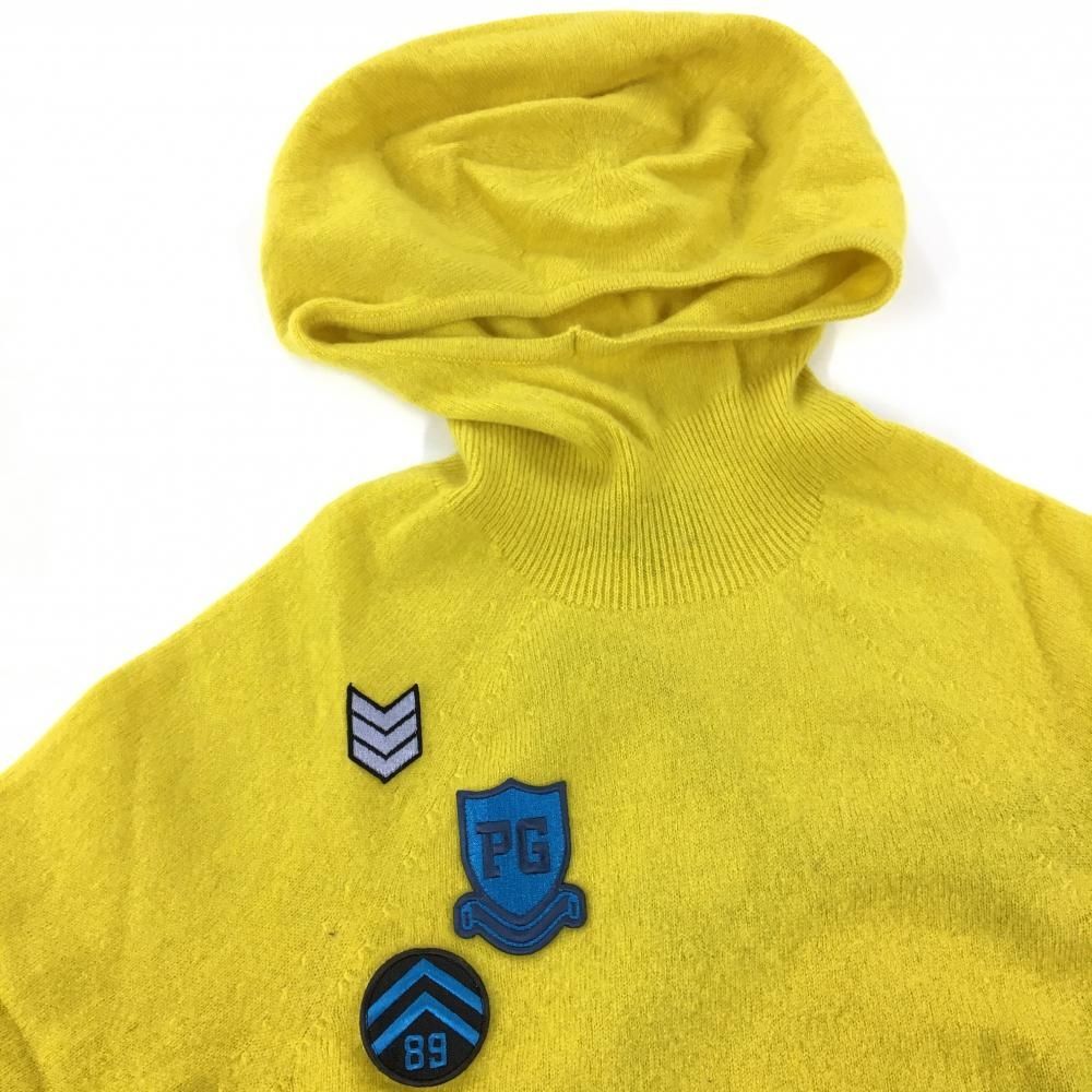 パーリーゲイツ☆カシミヤ混ニット フード付きニット パーカーニット ニコちゃん 中古・古着通販】PEARLY GATES (パーリーゲイツ) カシミヤ混ボーダー