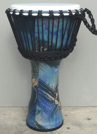 ＰＶＣ製ジャンベ ジェンベ １０インチモデル Ｂ ～ファイバーヘッド～ ロープチューン