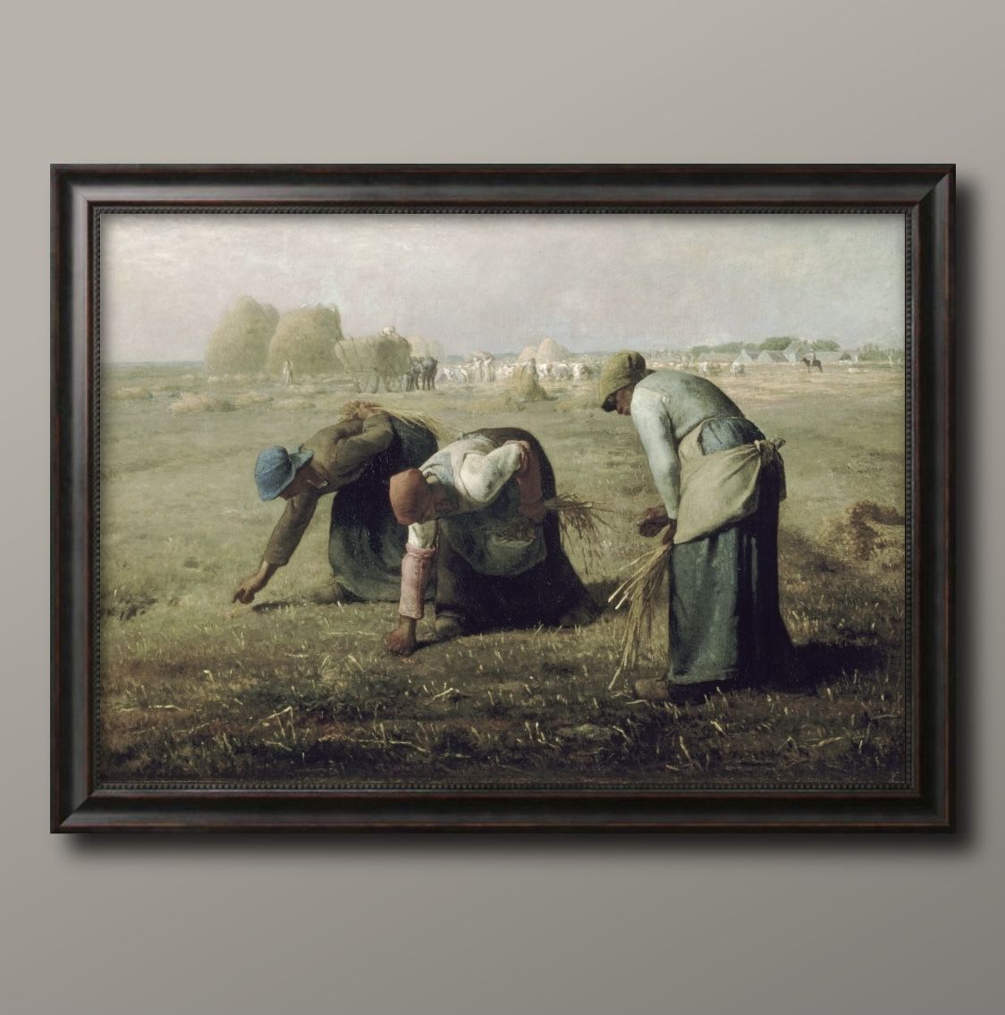 00811ジャン＝フランソワ ミレー 落穂拾い A3 サイズ ポスター アート