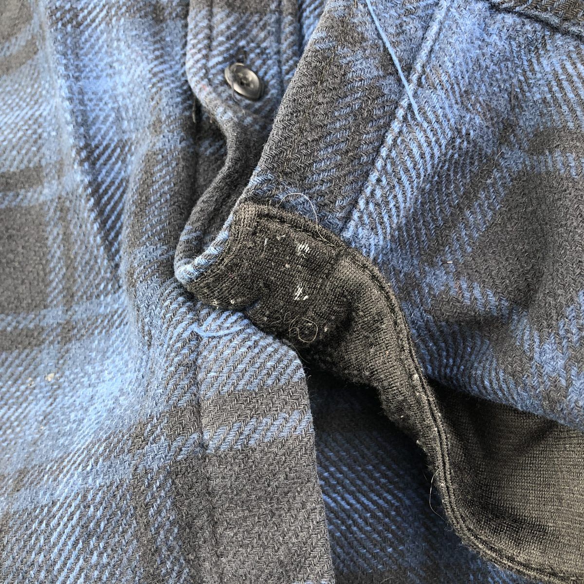 古着 オービス ORVIS オンブレチェック 長袖 ヘビーネルチェックシャツ 