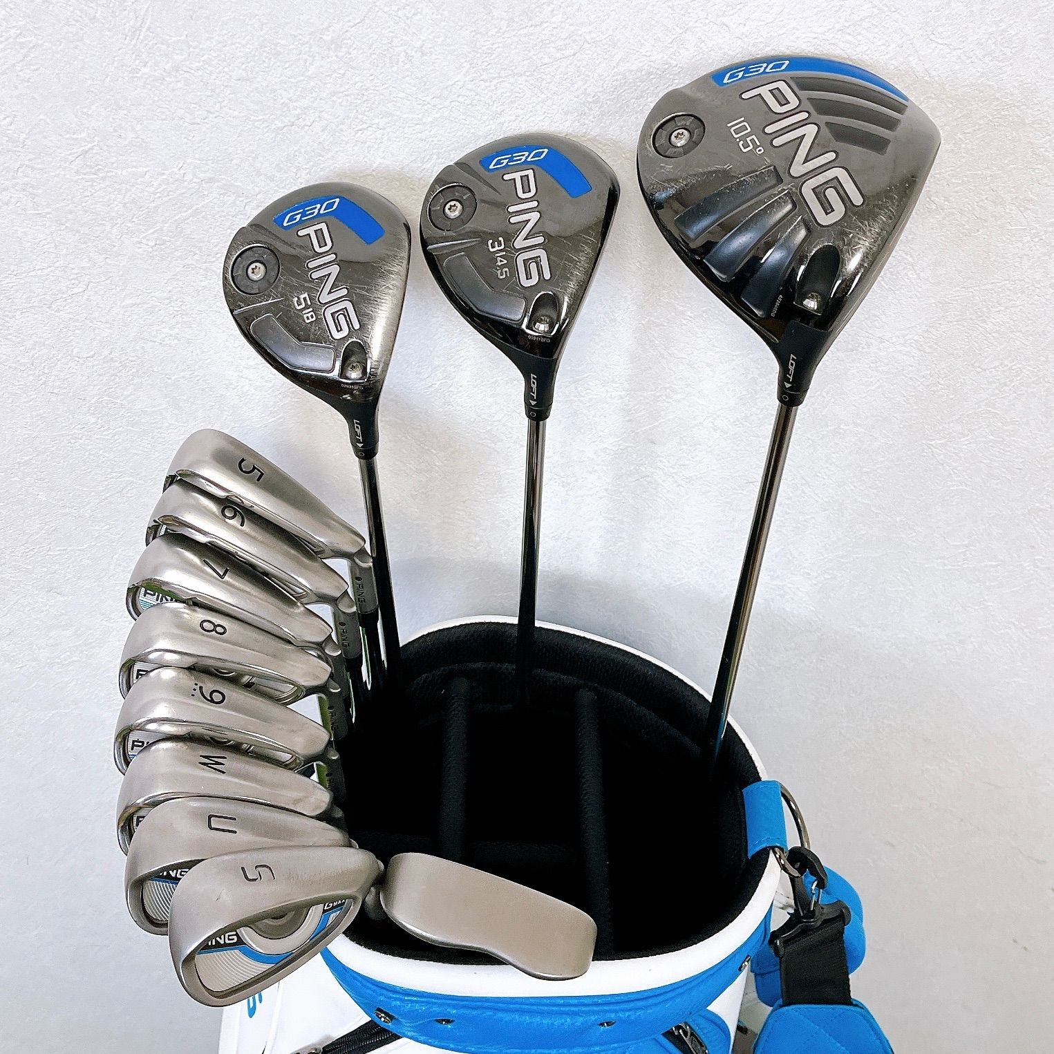 PING G30 G MAX / オール ピン メンズゴルフクラブ12本セット 超豪華 G