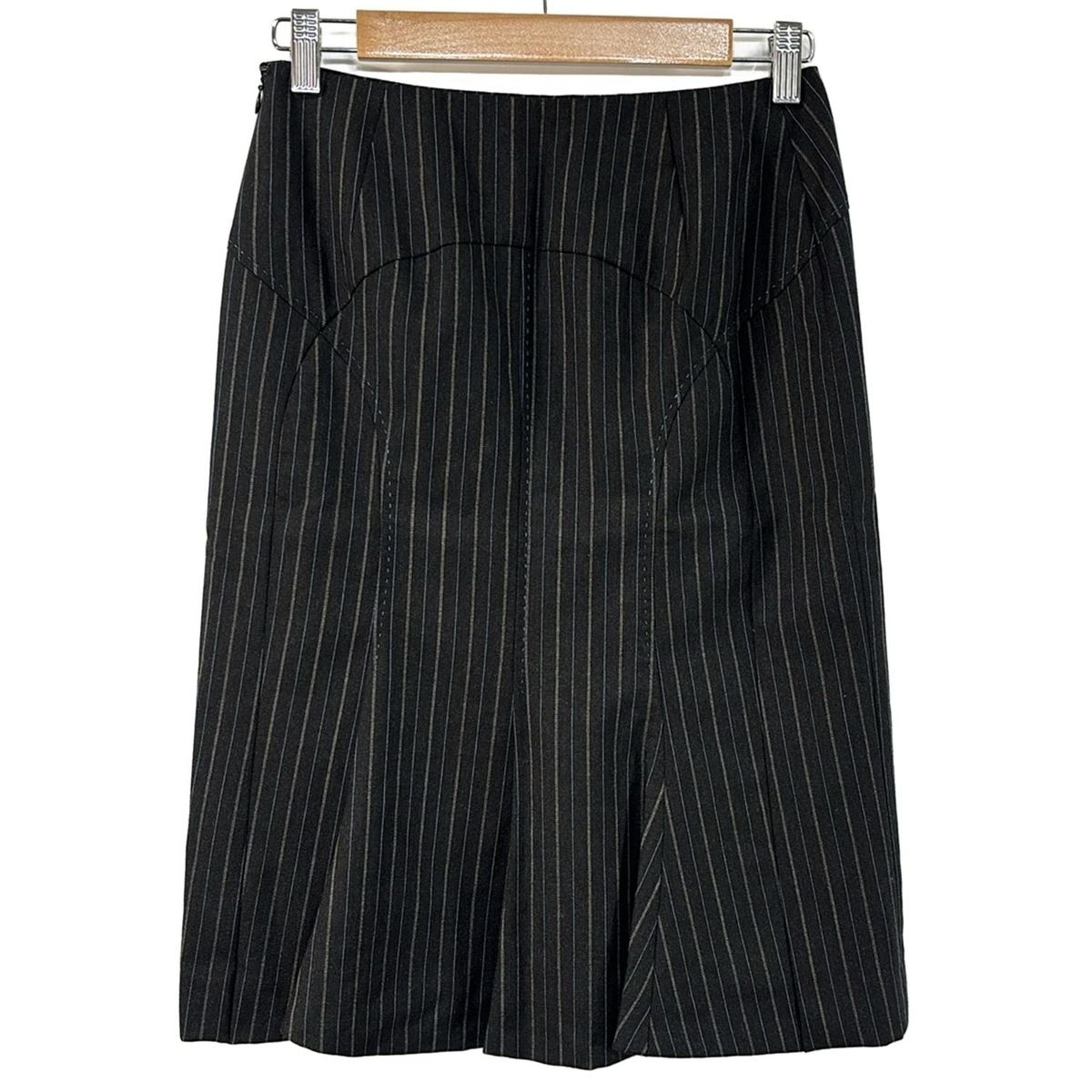 【新品】ポールスミス 台形 ブラック スカート PaulSmith BLACK(ポールスミスブラック) スカート サイズ38 M