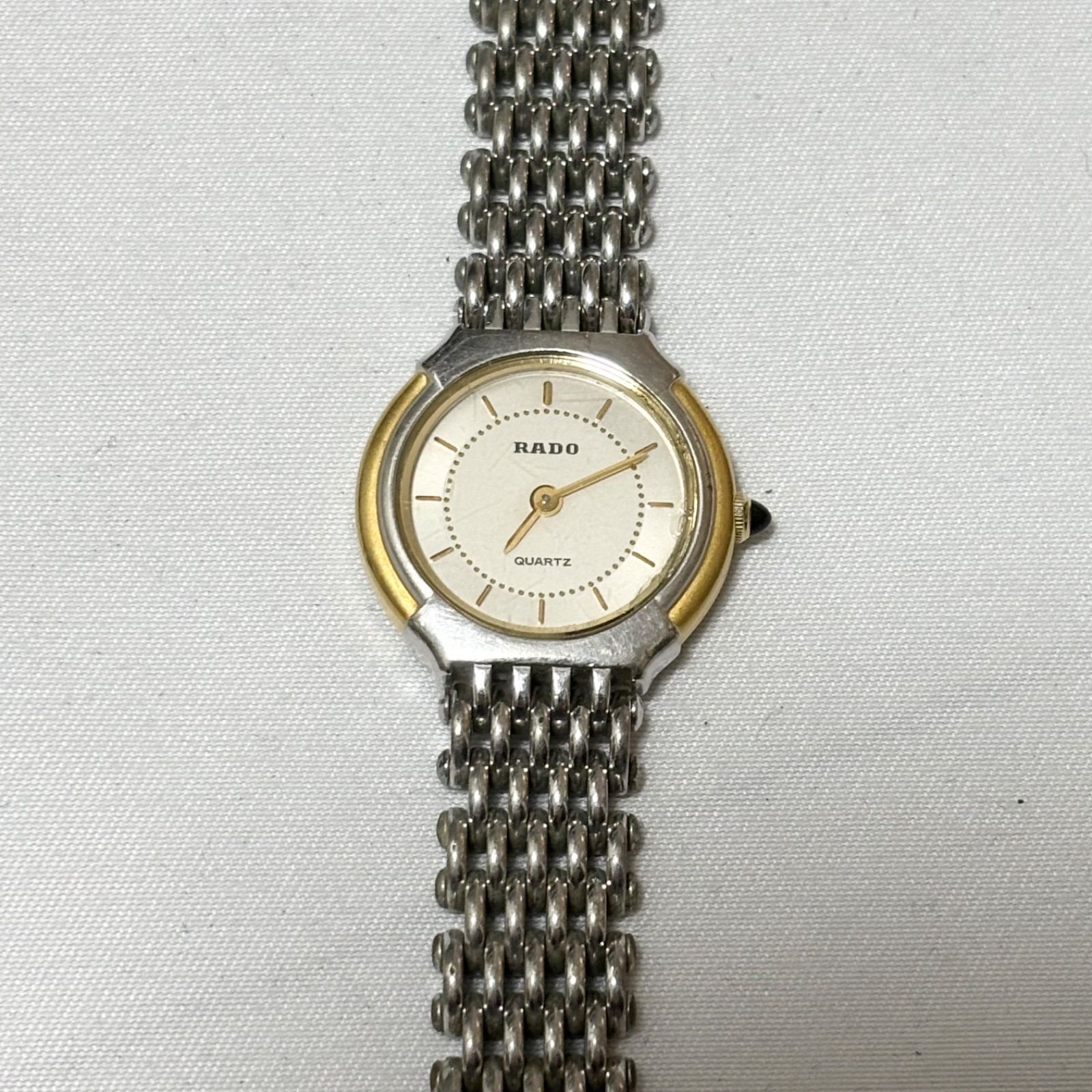 送料無料】RADO/ラドー/133.9644.2/クォーツ腕時計/シルバー×ゴールド