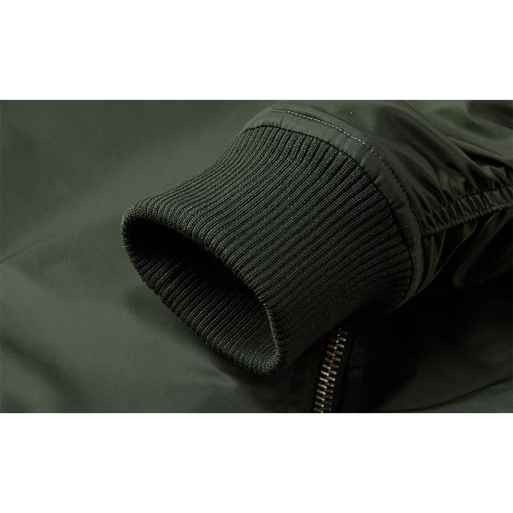  メンズ ミリタリージャケット 秋冬 フライトジャケット 防風 ジャケット ma 1 ジャンパー 厚手 綿入り 防寒着 秋物 その他 トップス