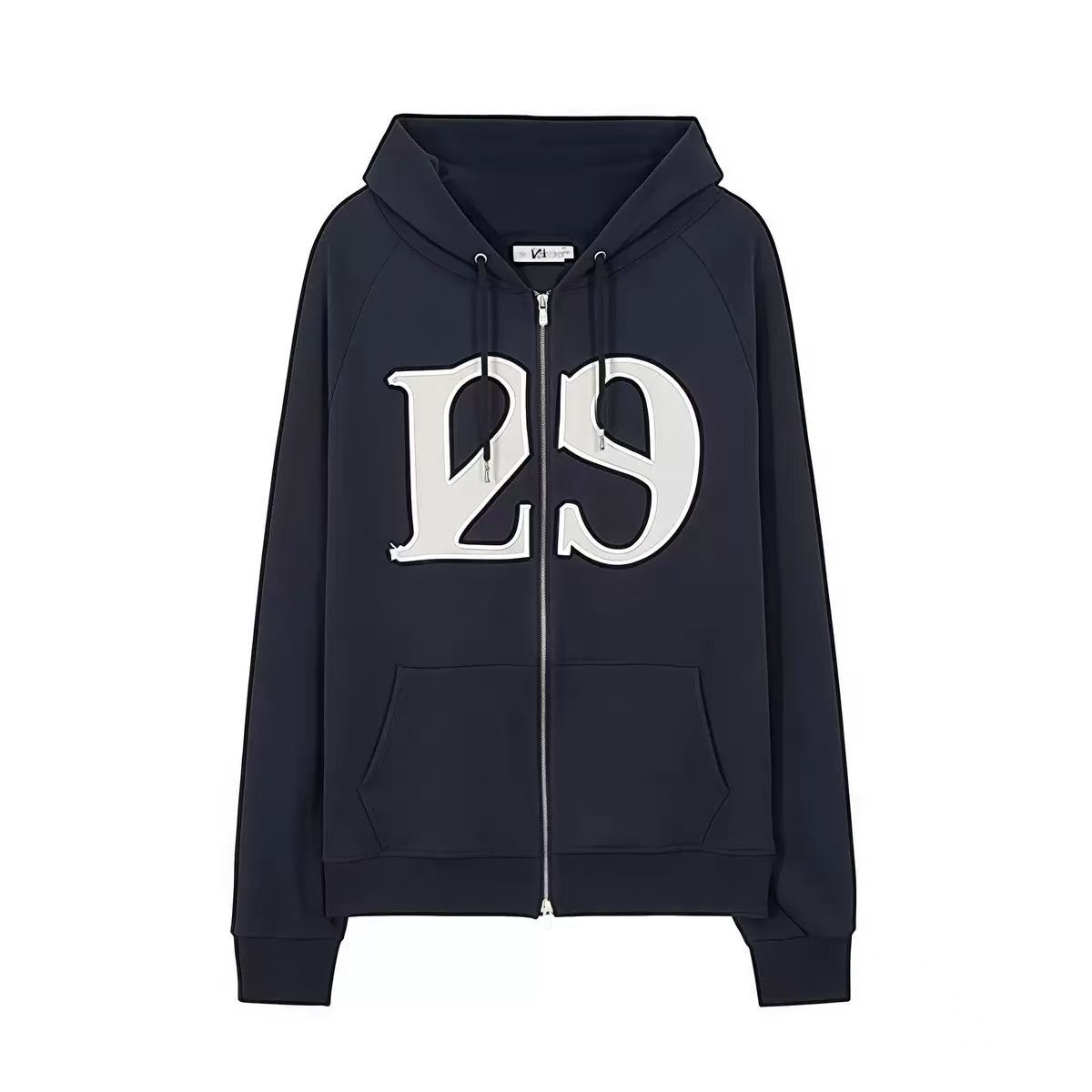 新品 ILLIGO 129 LOGO PATCH HOODIE ZIP-UP ILLIGO イリゴ トップス