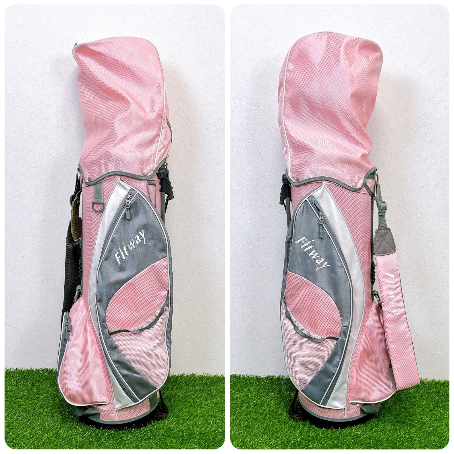 希少レディースレフティ 】 Fitway 豪華12本 女性用 左利き ゴルフ