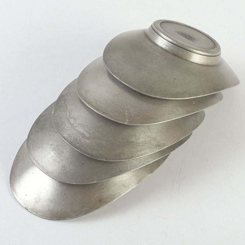 煎茶道具 古錫 乾茂號造・龍文堂造 茶托 二種十客 V S419 - メルカリ