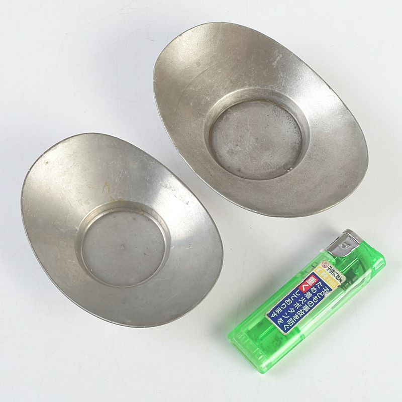 煎茶道具 古錫 乾茂號造・龍文堂造 茶托 二種十客 V S419 - メルカリ