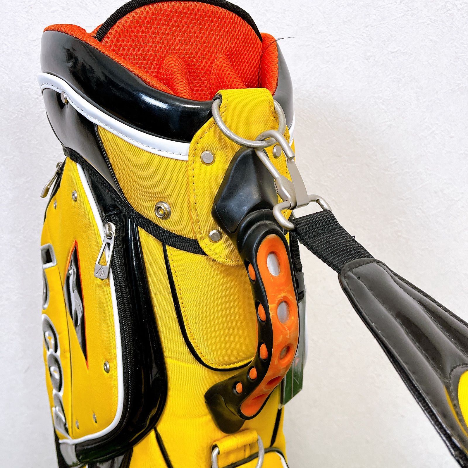 lecoq sportif ルコックスポルティフ キャディバッグ イエロー メンズ