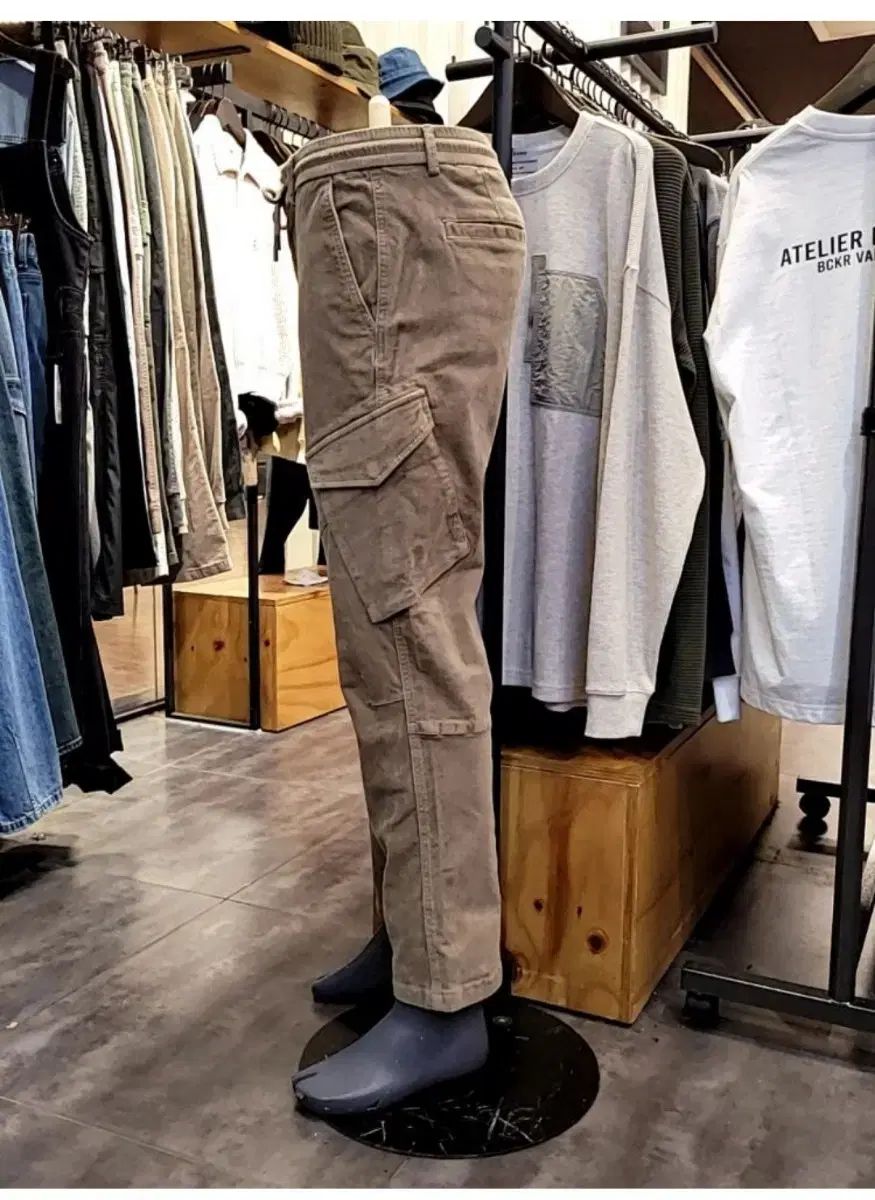 Buckaroo버커루 コーデュロイ カーゴ ストレッチ パンツ