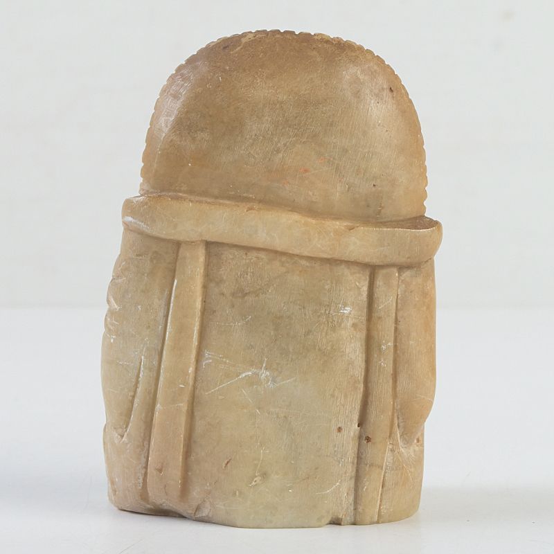 中国 玉石寿山石彫刻 布袋像 仏像 置物 N S421 - メルカリ