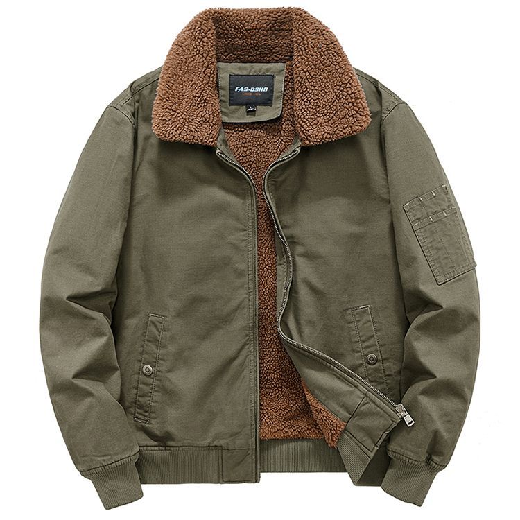 ミリタリージャケット メンズ ボアジャケット アウトドア 防寒ジャケット 厚手 裏起毛 ジャンパー ブルゾン 登山 秋冬 秋物 ミリタリージャケット メンズ ボアジャケット アウトドア 防寒