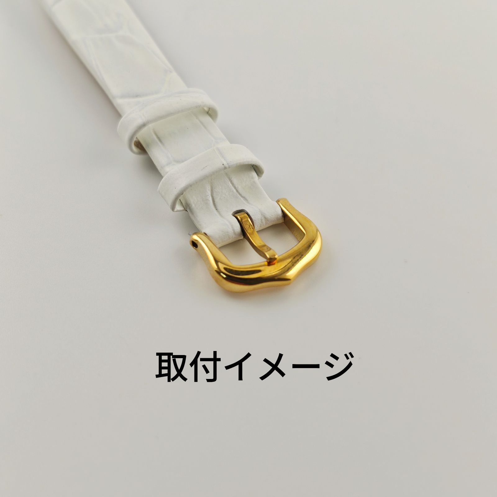 12mm 尾錠 留め具 ゴールド 【対応】 カルティエ タンク等 Cartier