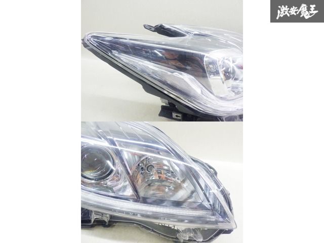 点灯OK！】トヨタ純正 ZVW30 プリウス 後期 HID ヘッドライト ヘッド