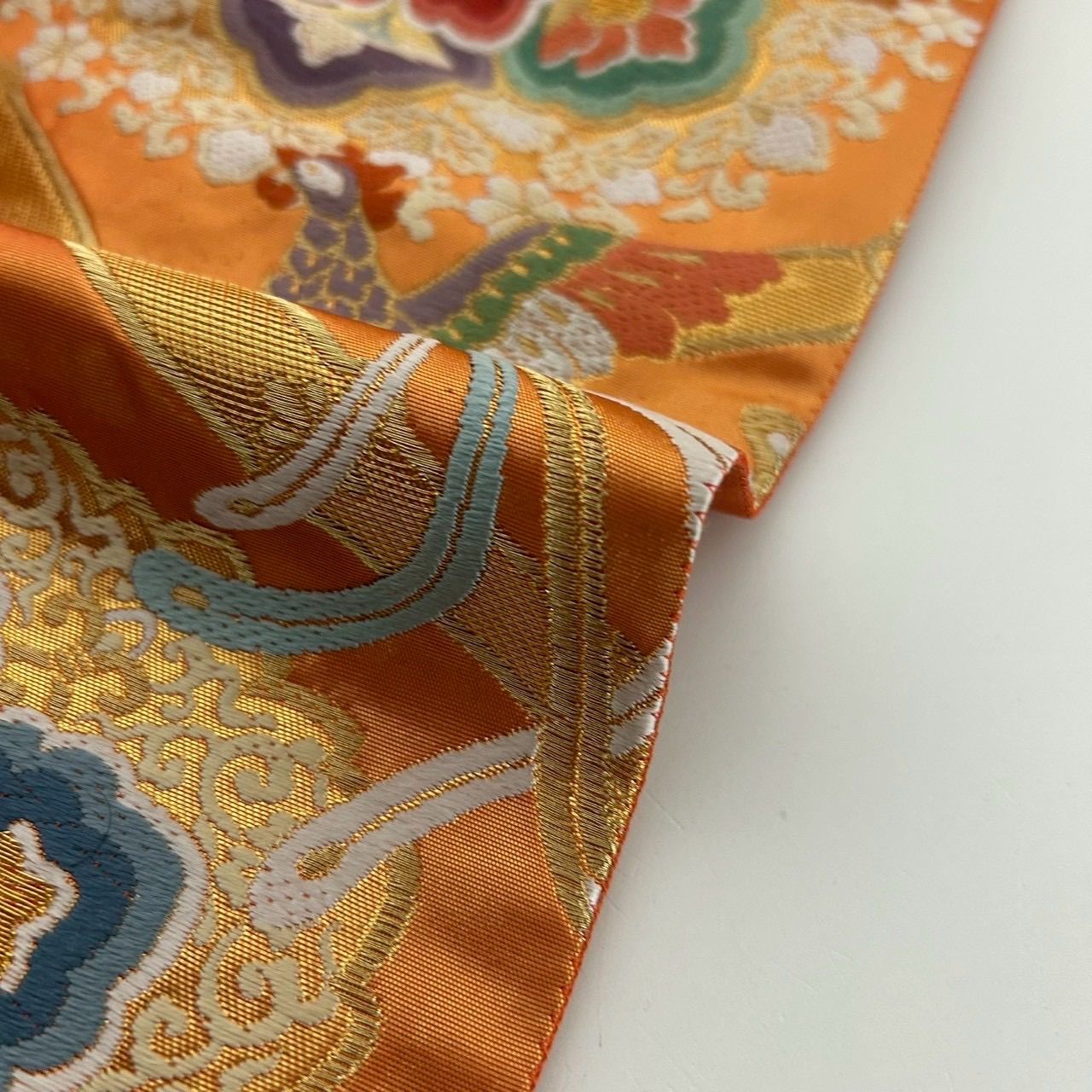 袋帯 正絹 唐織 鳳凰 華文 六通 MA-1756 - メルカリ