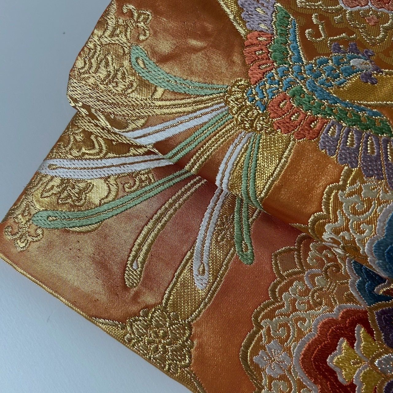 袋帯 正絹 唐織 鳳凰 華文 六通 MA-1756 - メルカリ