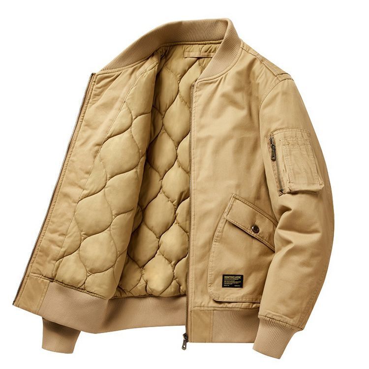 ミリタリージャケット メンズ 冬服 フライトジャケット ma-1 ma 1 中綿ジャケット 厚手 綿入り 防寒着秋冬 秋物 ジャンパー